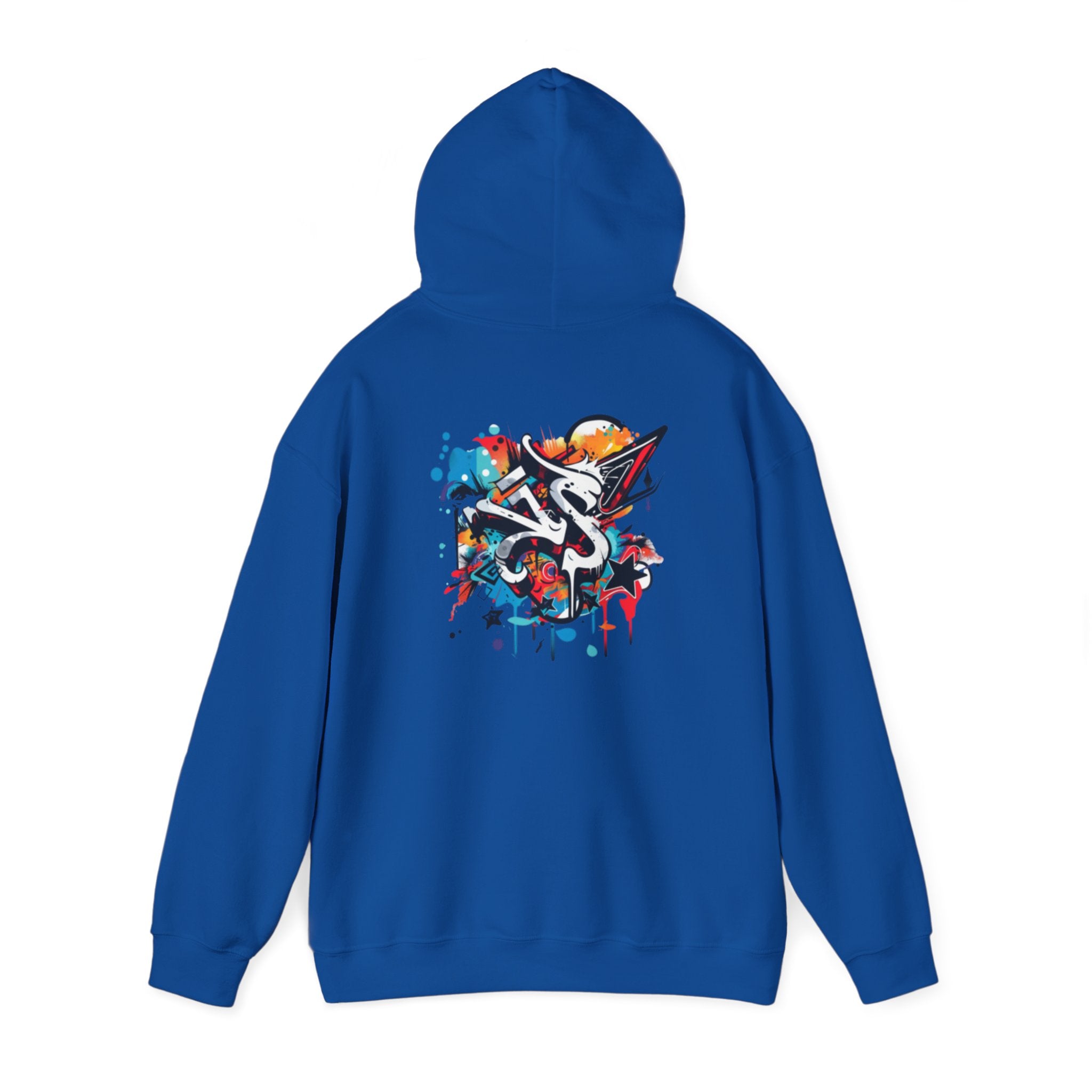 Unisex Streetwear Hoodie with Bold Graffiti Design The Ultimate Blend of Comfort and Style