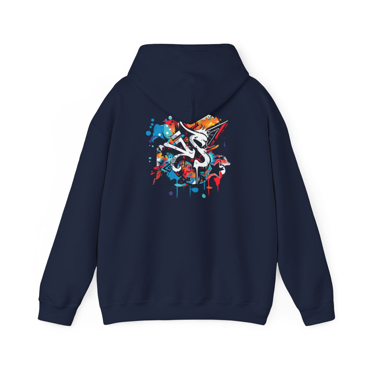 Unisex Streetwear Hoodie with Bold Graffiti Design The Ultimate Blend of Comfort and Style