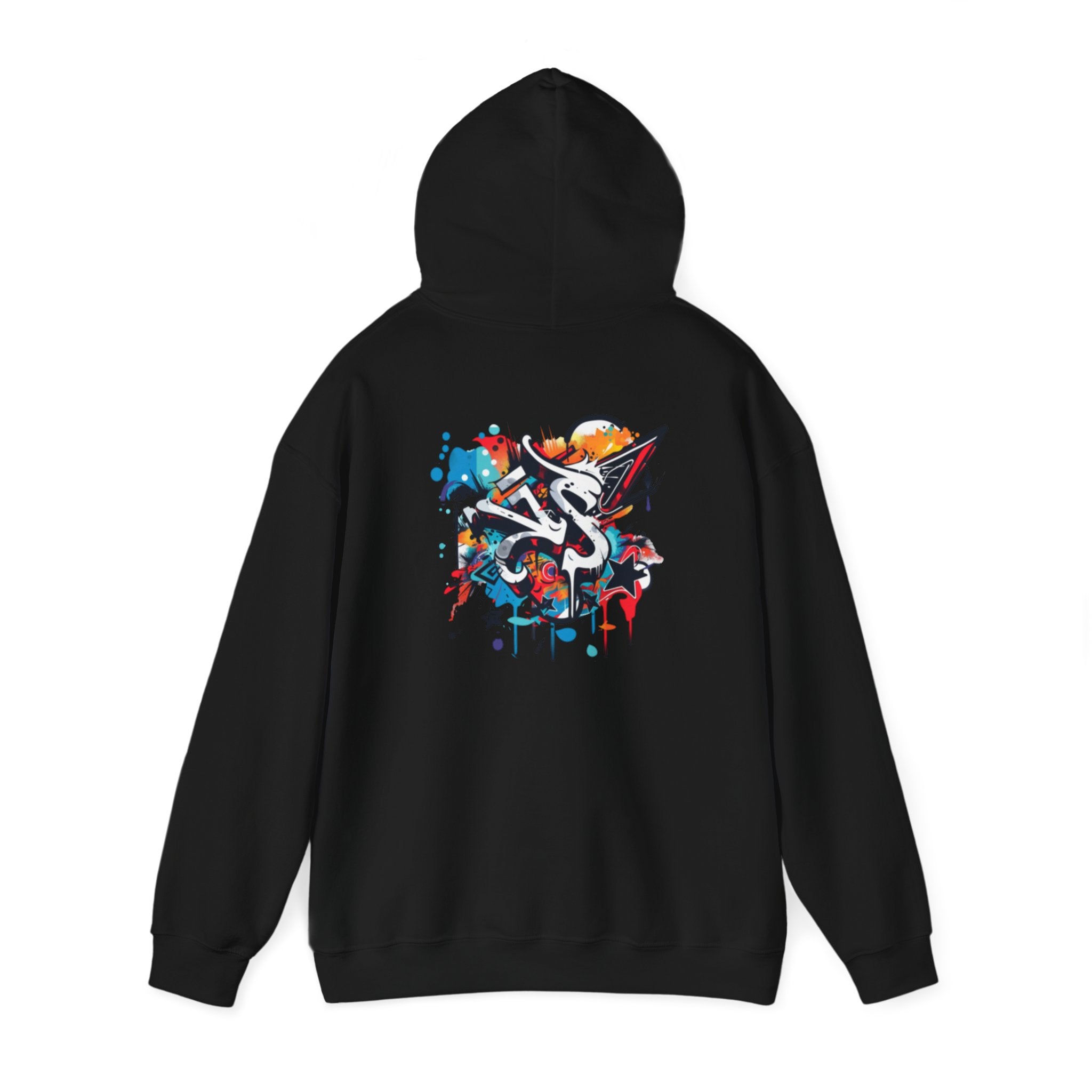 Unisex Streetwear Hoodie with Bold Graffiti Design The Ultimate Blend of Comfort and Style