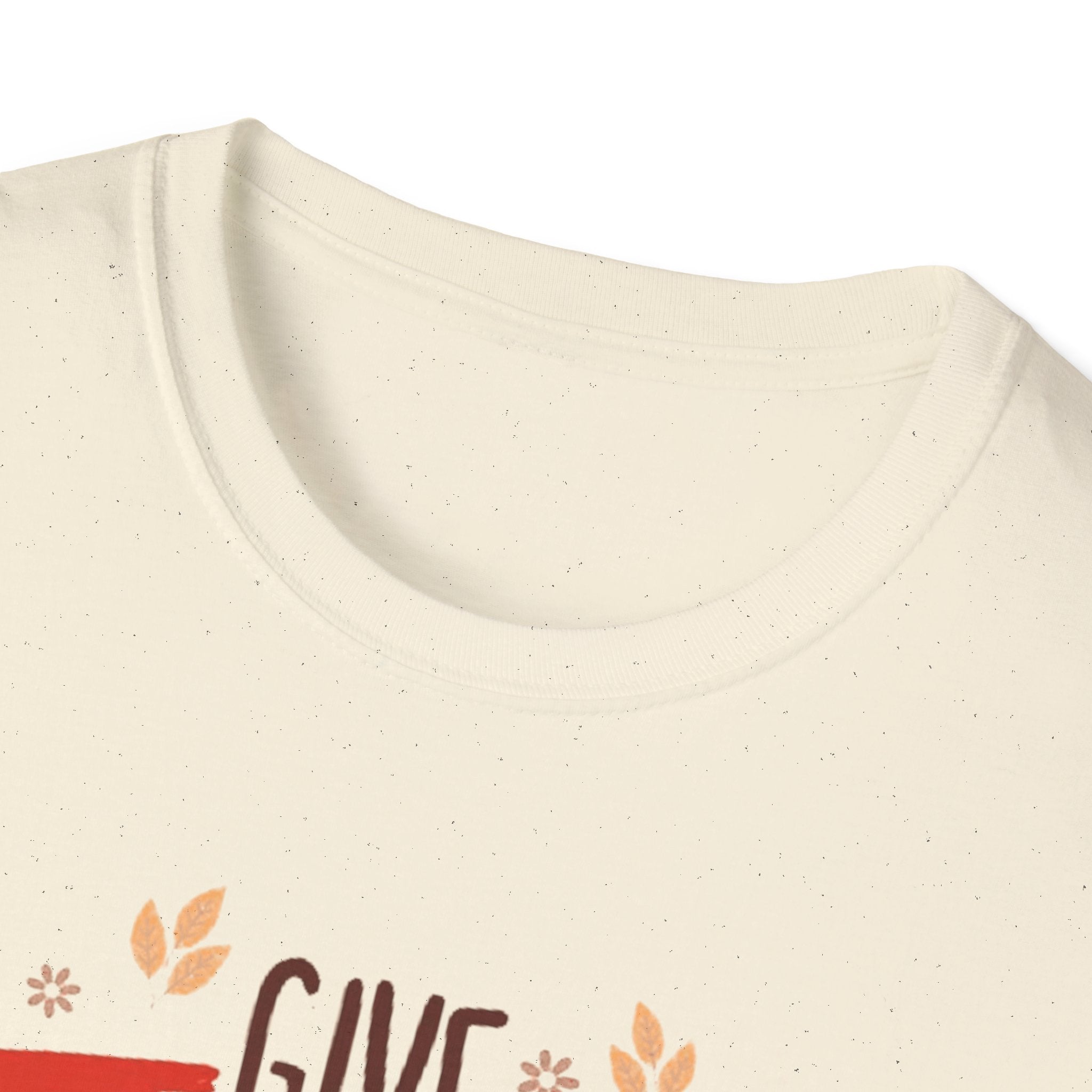 "Give Thanks with a Grateful Heart" Thanksgiving T-Shirt - Festive Fall Design for Men & Women