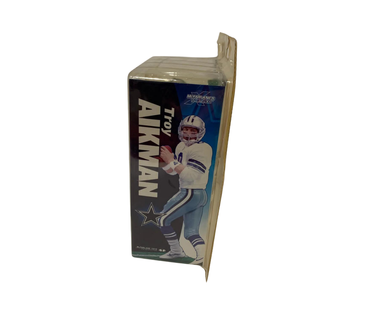 Troy Aikman Action Figure - Dallas Cowboys NFL Legends White Jersey - Collectible 6” McFarlane Sports Figurine