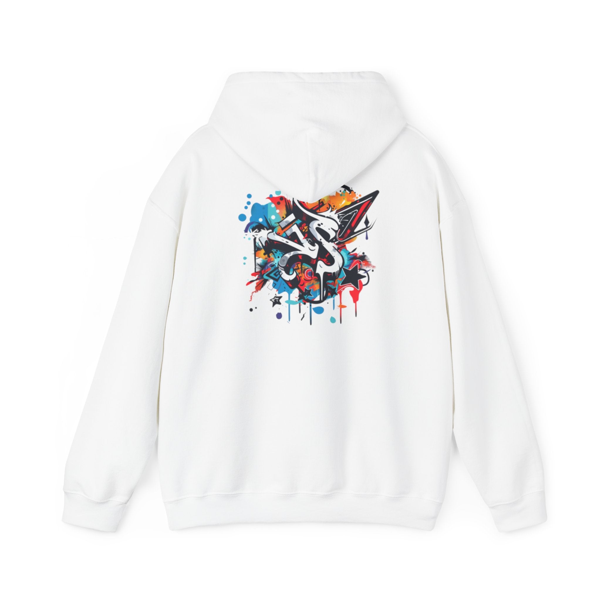 Unisex Streetwear Hoodie with Bold Graffiti Design The Ultimate Blend of Comfort and Style