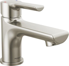 Peerless P1512LF-BN Flute Bathroom Faucet, 1.0 GPM Flow Rate, Brushed Nickel