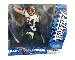 Patriots’ Elite Trio: Tom Brady, Corey Dillon & Tedy Bruschi - Exclusive McFarlane Collectible Set