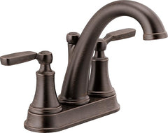 Delta Faucet Woodhurst 2-Handle Centerset Bathroom, Venetian Bronze (2532LF-RBMPU-R)